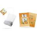 Q-CONNECT thee, rooibos orange, zakje van 1,5 g, doos van 20 zakjes