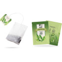 Q-CONNECT thé, green tea pure, sachet de 1,5 g, boîte de 20 sachets