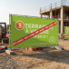 Heras banner - 330x170 cm