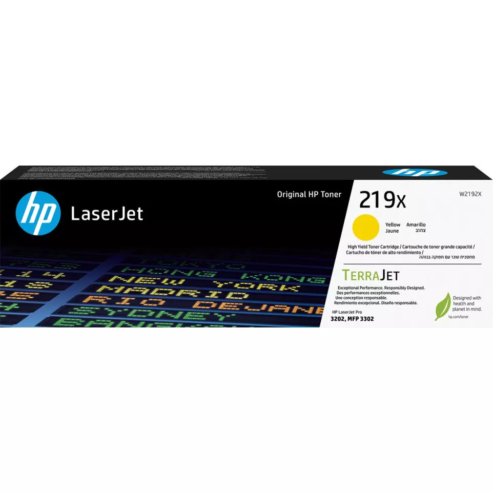 HP 219X Yellow Toner Cartridge W2192X...