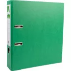 Q-CONNECT classeur, pour ft A4, en carton recouvert de Plastique Recycolor, dos de 8 cm, vert