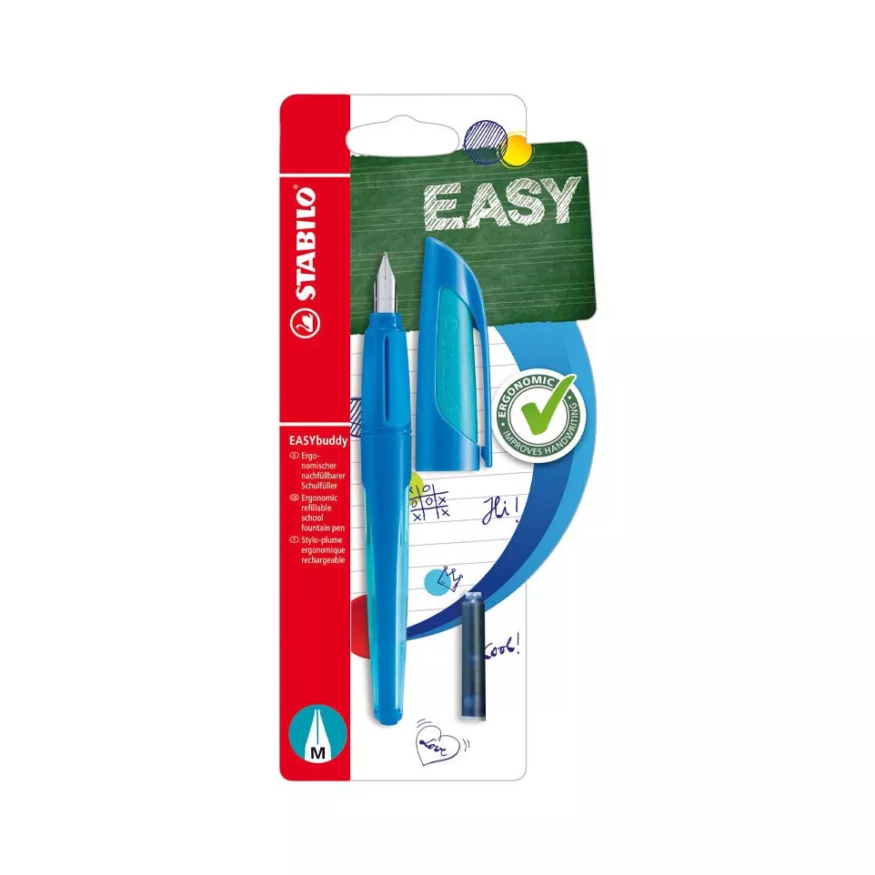 STABILO EASYbuddy vulpen, blauw