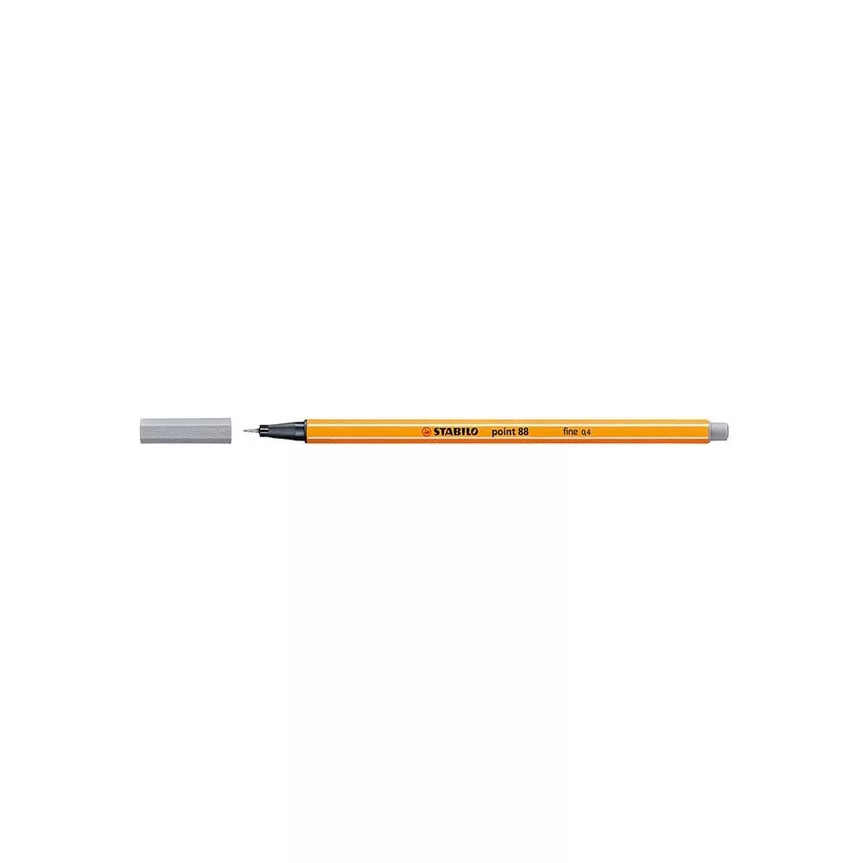 STABILO point 88 fineliner, koud grijs