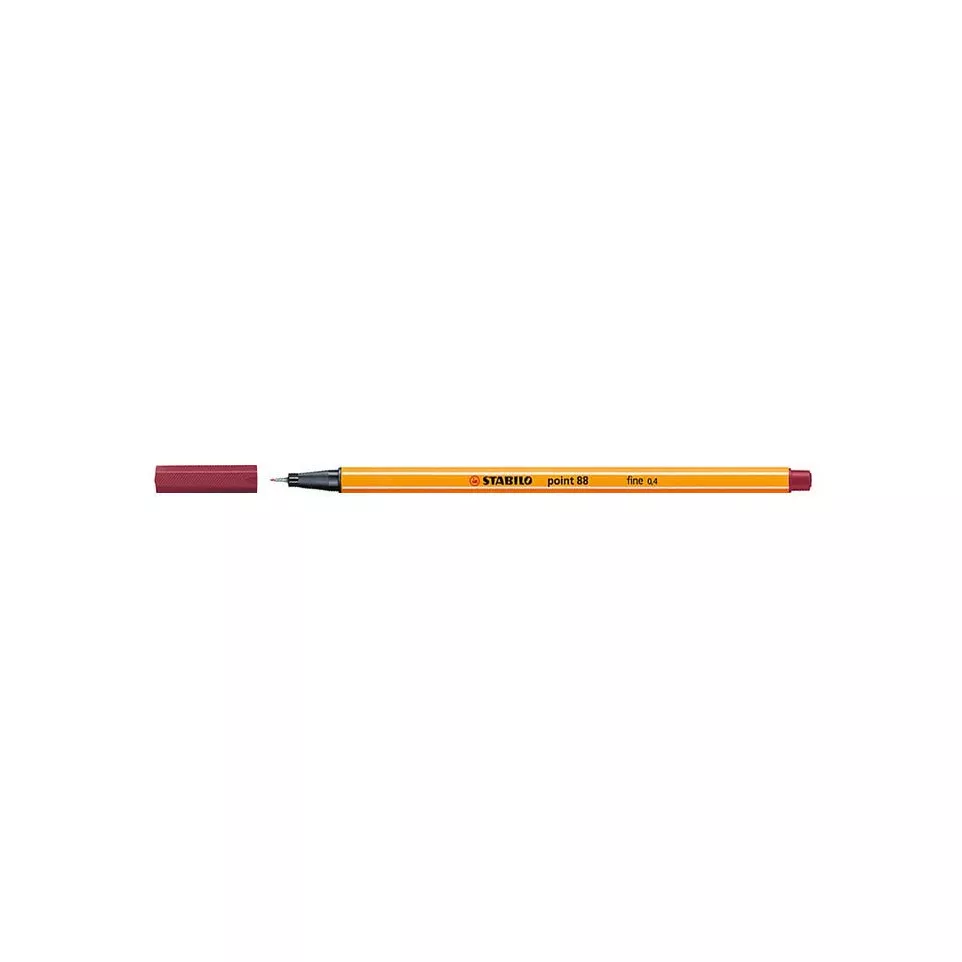 STABILO point 88 fineliner, rouge...