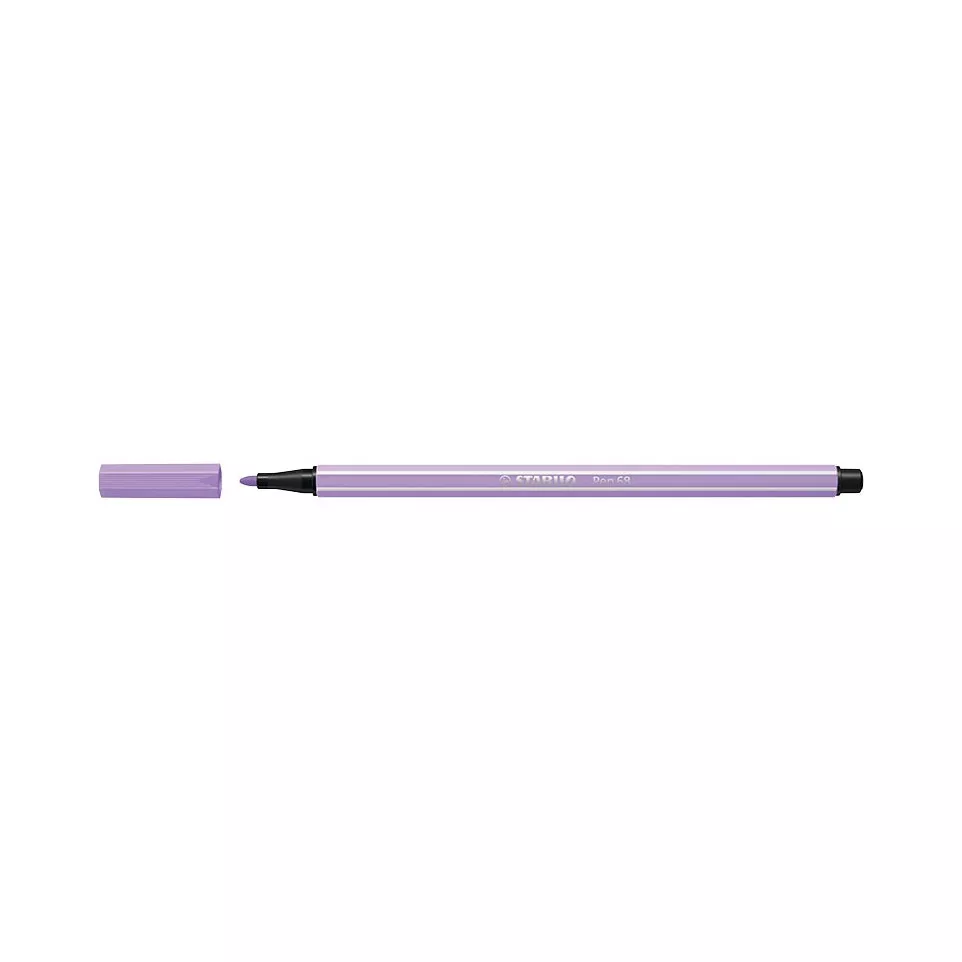STABILO Pen 68 Felt Tip Pen Light Lilac