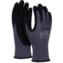 DONAU SAFETY gants de protection Flex, gris, XL, taille 10