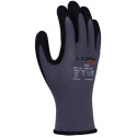 DONAU SAFETY gants de protection Flex, gris, XL, taille 10