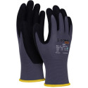 DONAU SAFETY gants de protection Flex, gris, M, taille 8