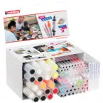 Edding marqueur acrylique e-5000, e-5100, e-5300, e-5400, présentoir