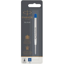 Parker Quinkflow recharge pour stylo bille, pointe large, bleu, sous blister