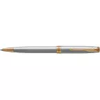 Parker Sonnet stylo à bille, Stainless Steel GT, moyenne, en boîte-cadeau