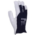 DONAU SAFETY work gloves white-blue XL size 10