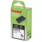 Trodat tampon encreur de rechange, pour cachet 4913, blister de 3 pièces, noir