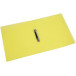Q-CONNECT classeur à anneaux, PP, 2 anneaux, 25 mm,  jaune transparent