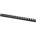 Q-CONNECT 22mm Binding Combs 21 Rings Pack of 50 Black