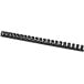 Q-CONNECT peignes 18mm 21 boucles 50 pièces noir