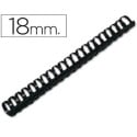 Q-CONNECT peignes 18mm 21 boucles 50 pièces noir