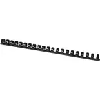 Q-CONNECT peignes 16mm 21 boucles 50 pièces noir