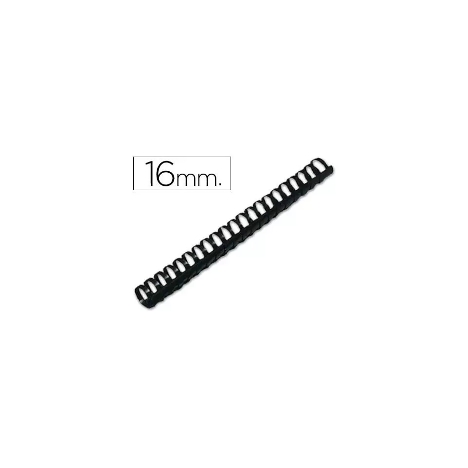 Q-CONNECT peignes 16mm 21 boucles 50...