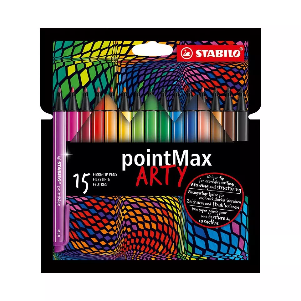 STABILO PointMax ARTY Felt Tip Pens...