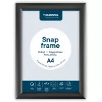Europel Premium Snap Frame 25 mm A4 Black