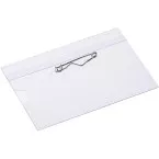 Europel badge avec épingle, ft 90 x 60 mm, paquet de 24 pièces