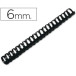 Q-CONNECT peignes 6mm 21 boucles 100 pièces noir