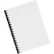 Q-CONNECT dekblad A4 leder 250 grams 100 stuks wit