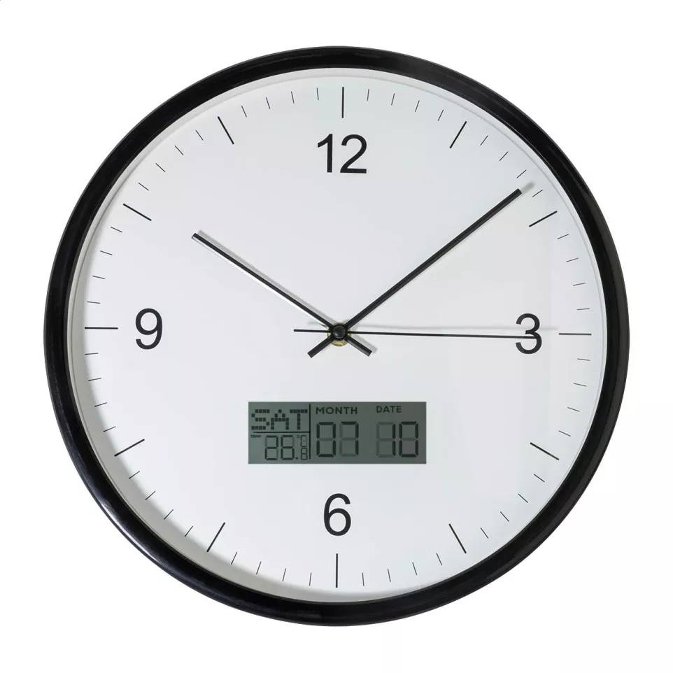Tempora noir  Pendule murale RPP 
