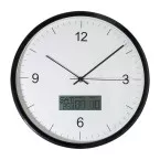 Tempora noir  Pendule murale RPP 