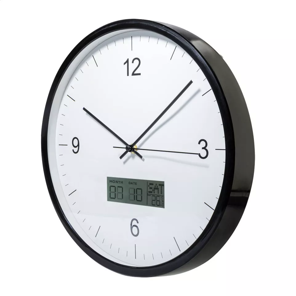 Tempora noir  Pendule murale RPP 