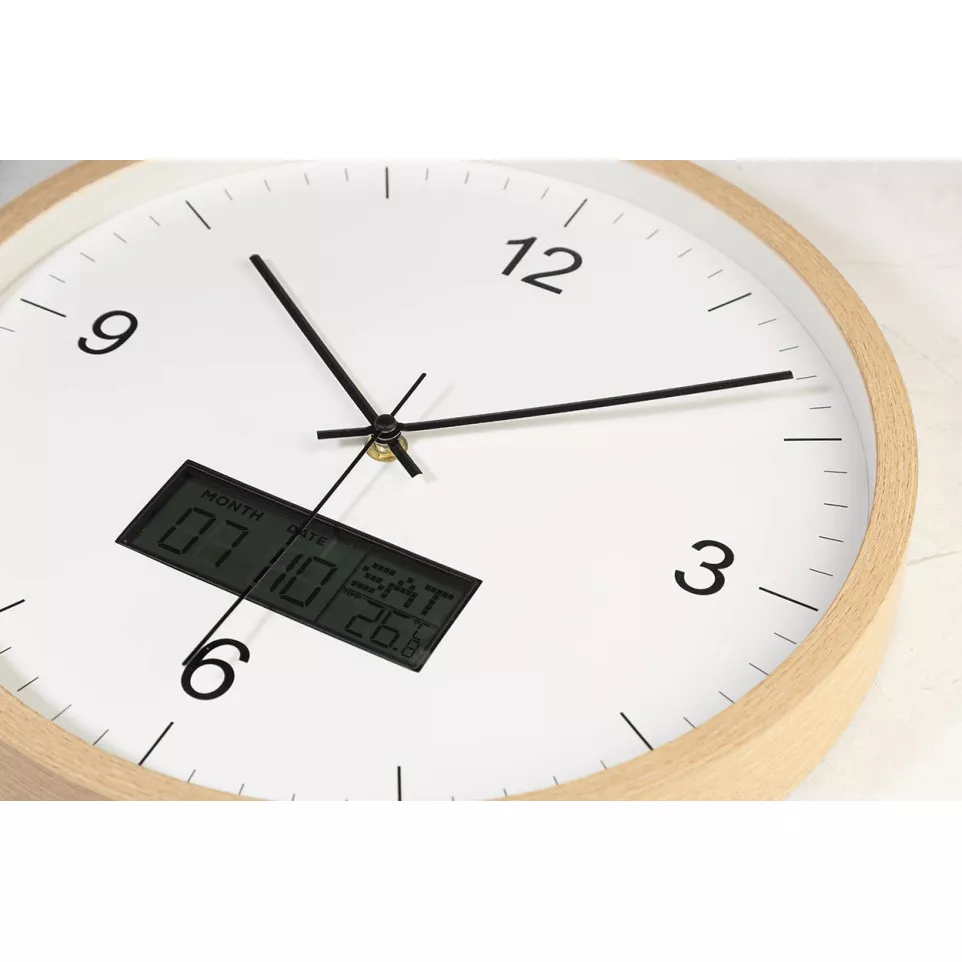 Tempora marron  Pendule murale RPP 