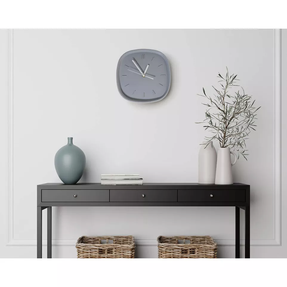 Rectra grey  RPS wall clock 