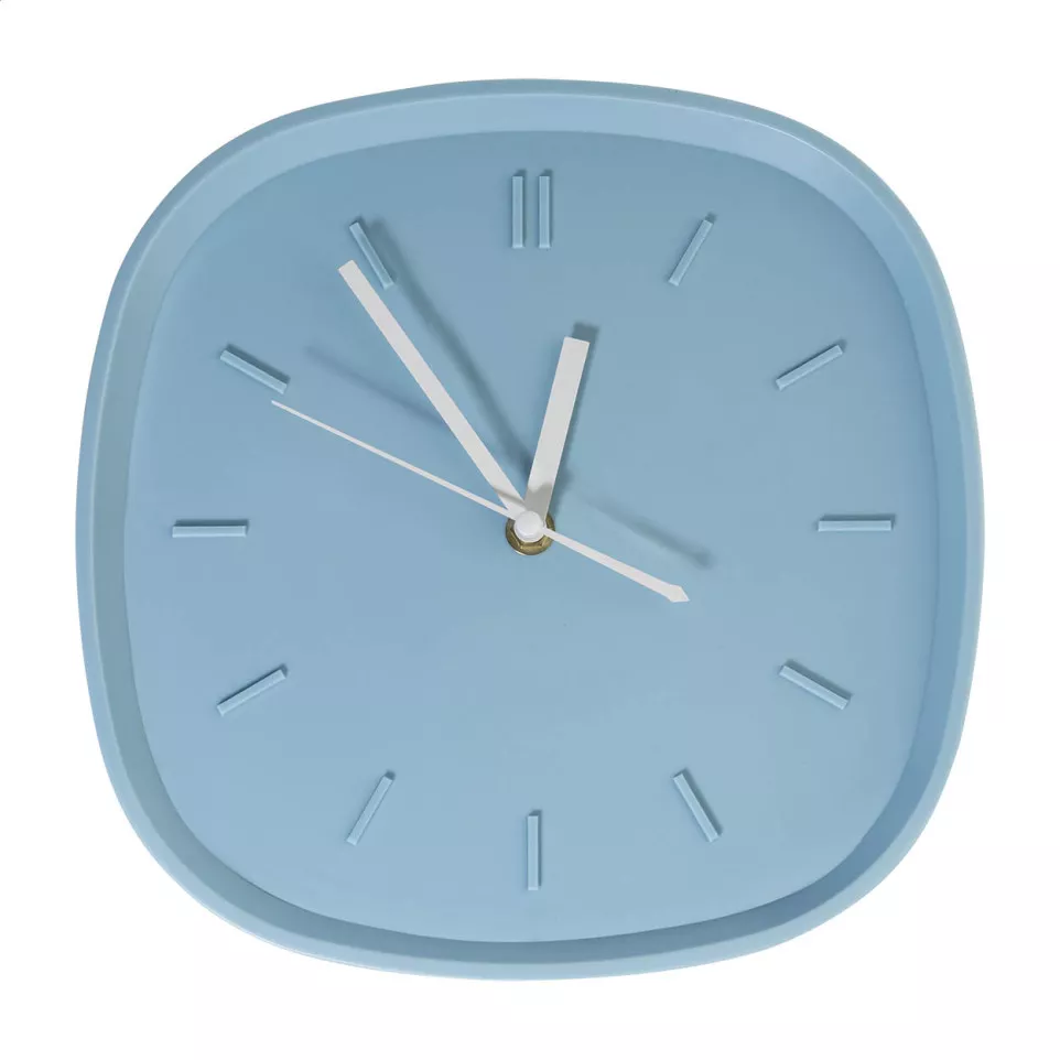 Rectra light blue  RPS wall clock 
