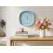 Rectra licht blauw  RPS wandklok 