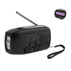 Beacon black  multifunctional emergency radio 