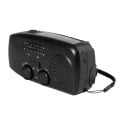 Beacon black  multifunctional emergency radio 