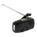 Beacon noir  radio d'urgence multifonction 