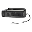 Beacon noir  radio d'urgence multifonction 