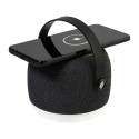 Luzfi dark grey  charger wireless speaker 