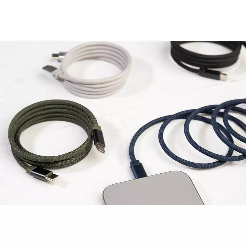 Magsle silver  magnetic 60W USB-C cable 
