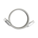 Magsle silver  magnetic 60W USB-C cable 