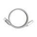 Magsle silver  magnetic 60W USB-C cable 