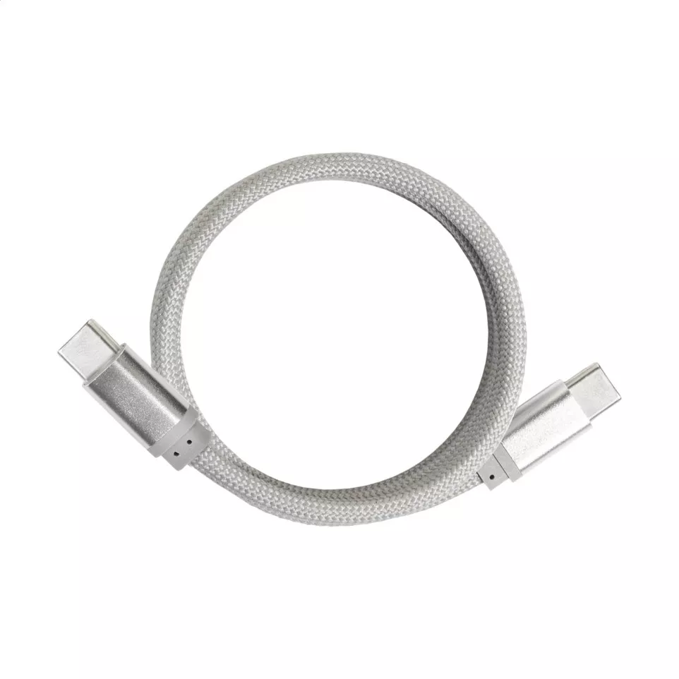 Magsle silver  magnetic 60W USB-C cable 