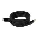 Magsle black  magnetic 60W USB-C cable 