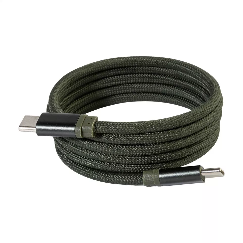 Magsle vert foncé  câble USB-C 60 W...