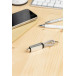 Keycab silver  keyring 60W USB-C cable 