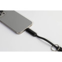 Keycab black  keyring 60W USB-C cable 