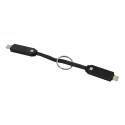 Keycab black  keyring 60W USB-C cable 