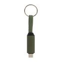 Keycab vert foncé  porte-clés câble USB-C 60 W  